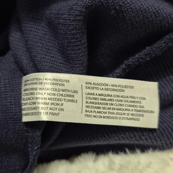 U.S. Polo Assn. Navy Quarter-Zip Sweater - Picture 8 of 8